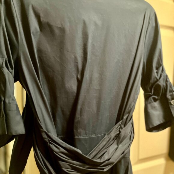 Jennifer Tattanelli Roosevelt Woman Dress in Blue, size 48 - Picture 8 of 8